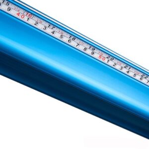 31 inch Aluminum Metal Big Foot Safety Ruler for Vinyl Cutting Trimming w/Stainless Steel Edge