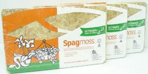 special sphagnum moss 24 liters new zealand aa grade 3 x 100 gram brick