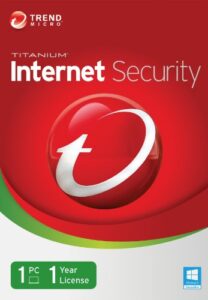 trend micro titanium internet security 2014, 1 user [old version]