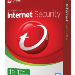 Trend Micro Titanium Internet Security 2014, 1 User [Old Version]