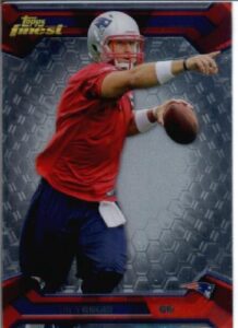 2013 topps finest football card #73 tim tebow new england patriots