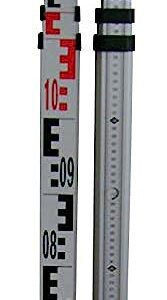 Johnson Level & Tool 40-6327 Metric Aluminum Grade Rod, 5m, 1 Grade Rod