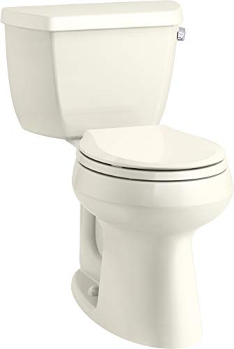 Kohler K-5296-RA-96 Highline Classic Comfort Height Toilet, Biscuit