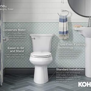 Kohler K-5296-RA-96 Highline Classic Comfort Height Toilet, Biscuit