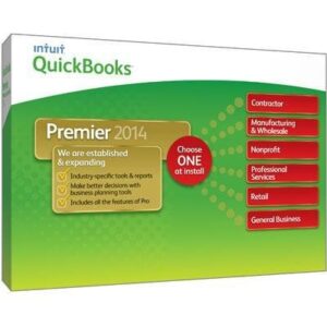 intuit quickbooks premier industry editions 2014
