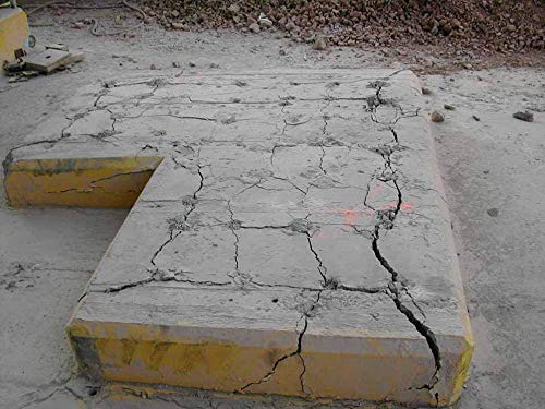 Dexpan Expansive Demolition Grout 44 Lb. Box for Rock Breaking, Concrete Cutting, Excavating. Alternative to Demolition Jack Hammer Breaker, Jackhammer, Concrete Saw, Rock Drill (DEXPAN44BOX2) (50F-77F)