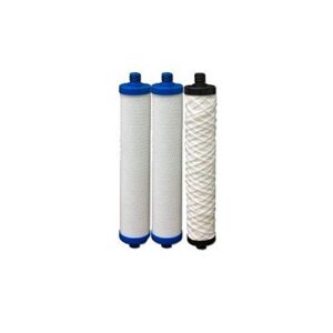 hydrotech 41400008/41400009 replacement reverse osmosis water filter cartridge set