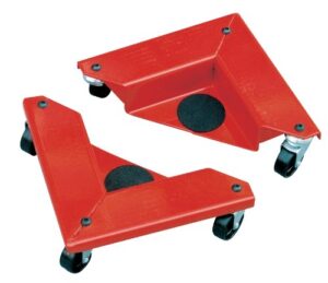 hu-lift ar150 desk and cabinet corner mover dolly, 1320 lb capacity/4 pieces, 10.5" length x 10.5 width x 3.35" height (case of 4)