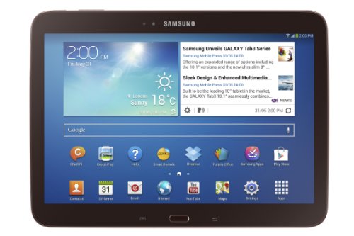 SAMSUNG Galaxy Tab 3 WiFi 10.1" - 16 GB - Black - Tablet