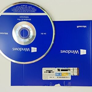 Microsoft OEM Win Pro 8.1 x64 German 1pk DVD