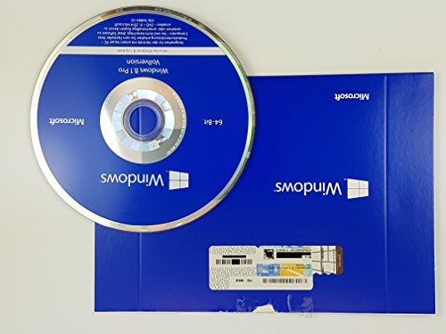 Microsoft OEM Win Pro 8.1 x64 German 1pk DVD