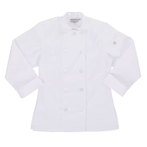 Chef Works Women's Le Mans Chef Coat, White, Medium