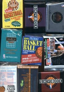 600 old basketball cards ~ sealed wax packs estate sale warehouse find!