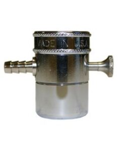 qmp (qmp500) diverter valve 1/4" barb; chrome