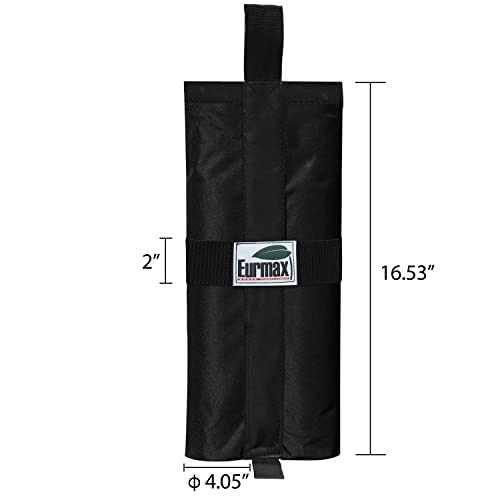 Eurmax Weight Bags for Pop up Canopy Outdoor Shelter,Instant shelter Leg Canopy Weights, Sand Bags, Set of 4