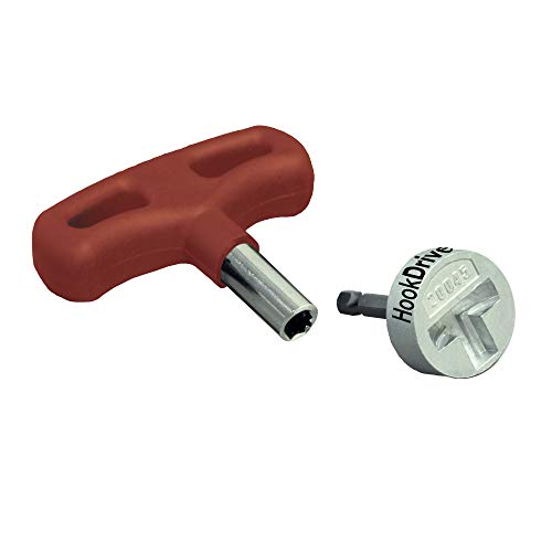 Milescraft 1315 HookDriver - Impact Ready Drill Attachment for Driving Hooks