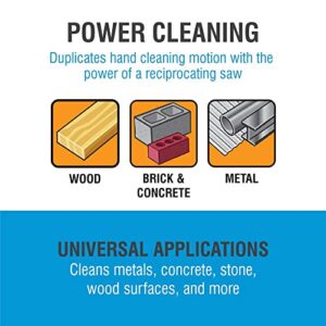 Spyder 400002 Wire Brush Reciprocating Saw Attachment