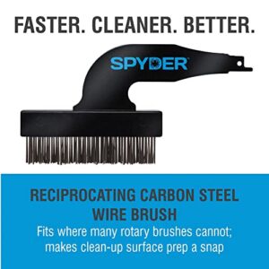 Spyder 400002 Wire Brush Reciprocating Saw Attachment