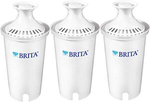 brita ob03 replacement pitcher filters (3-pack), white, 3 count