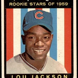 1959 Topps # 130 Lou Jackson Chicago Cubs (Baseball Card) EX/MT Cubs