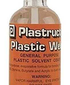 Plastruct Plastic Weld w/applicator 2oz Bottle