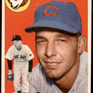 1954 Topps # 28 Paul Minner Chicago Cubs (Baseball Card) Dean's Cards 2 - GOOD Cubs