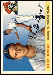 1955 topps # 26 dick groat pittsburgh pirates (baseball card) dean's cards 2 - good pirates