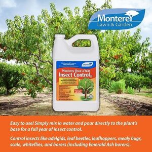 Monterey LG6350 Once A Year Concentrate Insect Control, 1 Gal, Clear