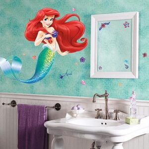 RoomMates RMK2360GM The Little Mermaid Ariel Peel and Stick Giant Wall Decals