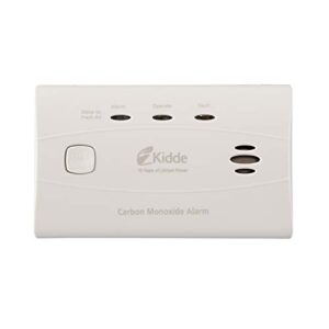 kidde worry-free carbon monoxide detector alarm with 10 year sealed battery | model c3010