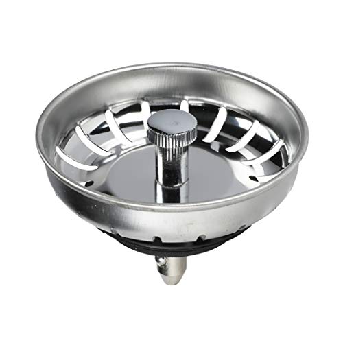 Danco 81091 3-1/2-Inch Post Lock-In Basket Strainer, Stainless Steel