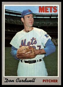1970 topps # 83 don cardwell new york mets (baseball card) dean's cards 5 - ex mets