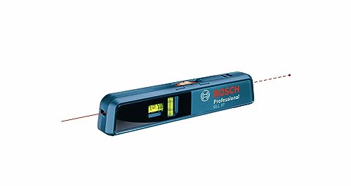 Bosch GLL1P 65ft Combination Point and Line Laser Level for Horizontal, Vertical or Angular Leveling Applications, Black