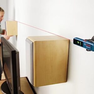 Bosch GLL1P 65ft Combination Point and Line Laser Level for Horizontal, Vertical or Angular Leveling Applications, Black