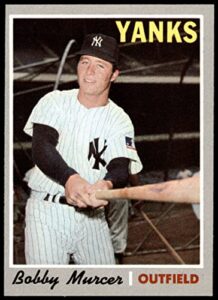 1970 topps # 333 bobby murcer new york yankees (baseball card) ex yankees