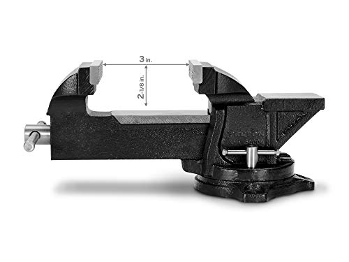 TEKTON 4 Inch Swivel Bench Vise | 54004