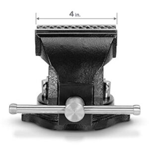 TEKTON 4 Inch Swivel Bench Vise | 54004