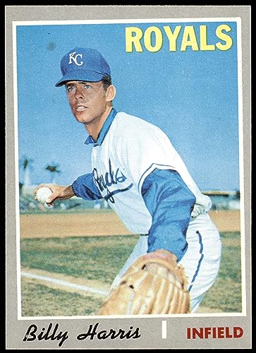 1970 Topps # 512 Billy Harris Kansas City Royals (Baseball Card) EX Royals