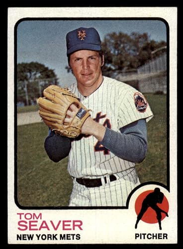 1973 Topps # 350 Tom Seaver New York Mets (Baseball Card) EX Mets