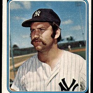 1974 Topps # 340 Thurman Munson New York Yankees (Baseball Card) EX Yankees