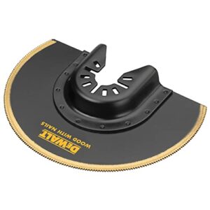 DEWALT Oscillating Tool Blade, Titanium Nitride Coated, Flush Cut (DWA4213)