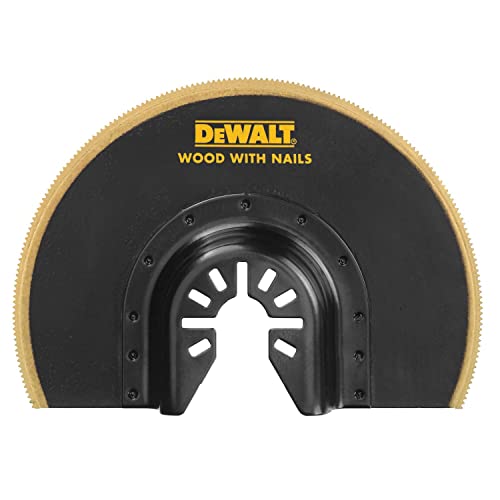 DEWALT Oscillating Tool Blade, Titanium Nitride Coated, Flush Cut (DWA4213)