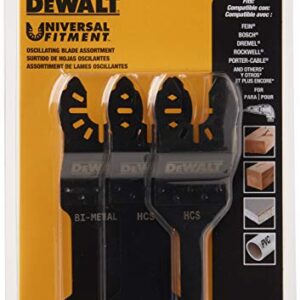 DEWALT Oscillating Tool Blades Set, 3-Piece (DWA4215)