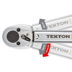 TEKTON 3/8 Inch Drive Micrometer Torque Wrench (10-80 ft.-lb.) | 24330