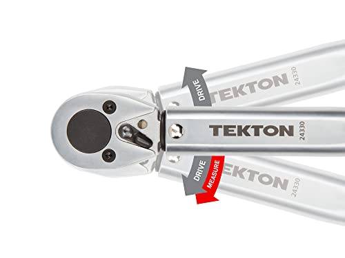 TEKTON 3/8 Inch Drive Micrometer Torque Wrench (10-80 ft.-lb.) | 24330