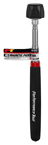 Performance Tool W9115 16 lb Magnetic Pick-Up Tool, Extends from 7-Inch to 30-Inch