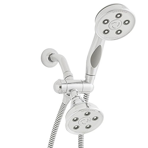 Speakman VS-233014-BN Caspian Anystream 2-Way Shower Combination, 2.5 GPM, Brushed Nickel