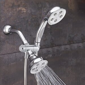 Speakman VS-233014-BN Caspian Anystream 2-Way Shower Combination, 2.5 GPM, Brushed Nickel