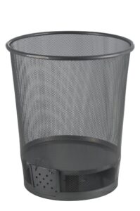 southern homewares trash can with multi-catch mouse trap - humane rodent repeater catch and release trap integrated in bottom