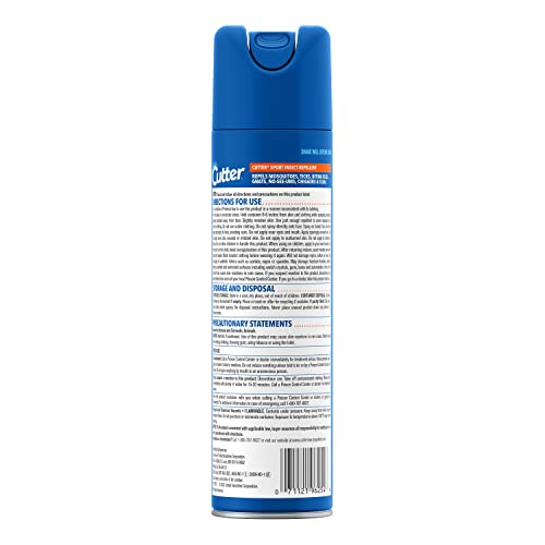 Cutter Sport Insect Repellent (Aerosol) (11 oz), Plain